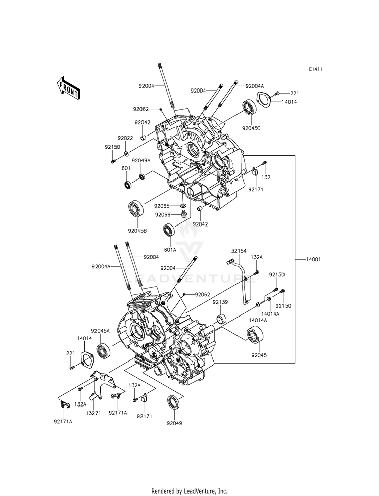 Crankcase Schematic