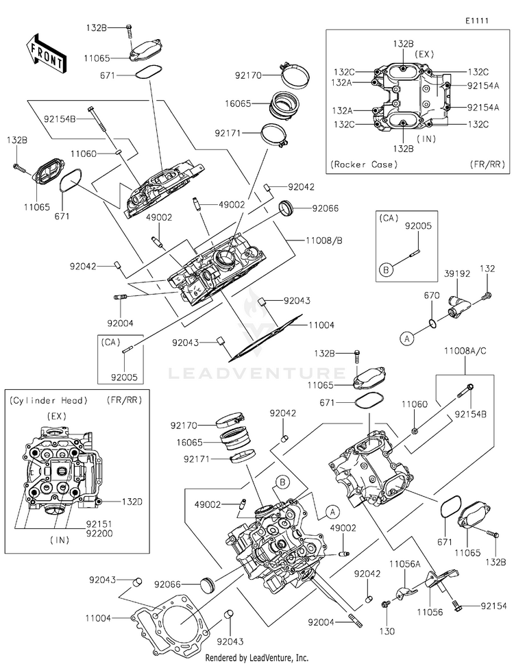 Cylinder Head Schematic