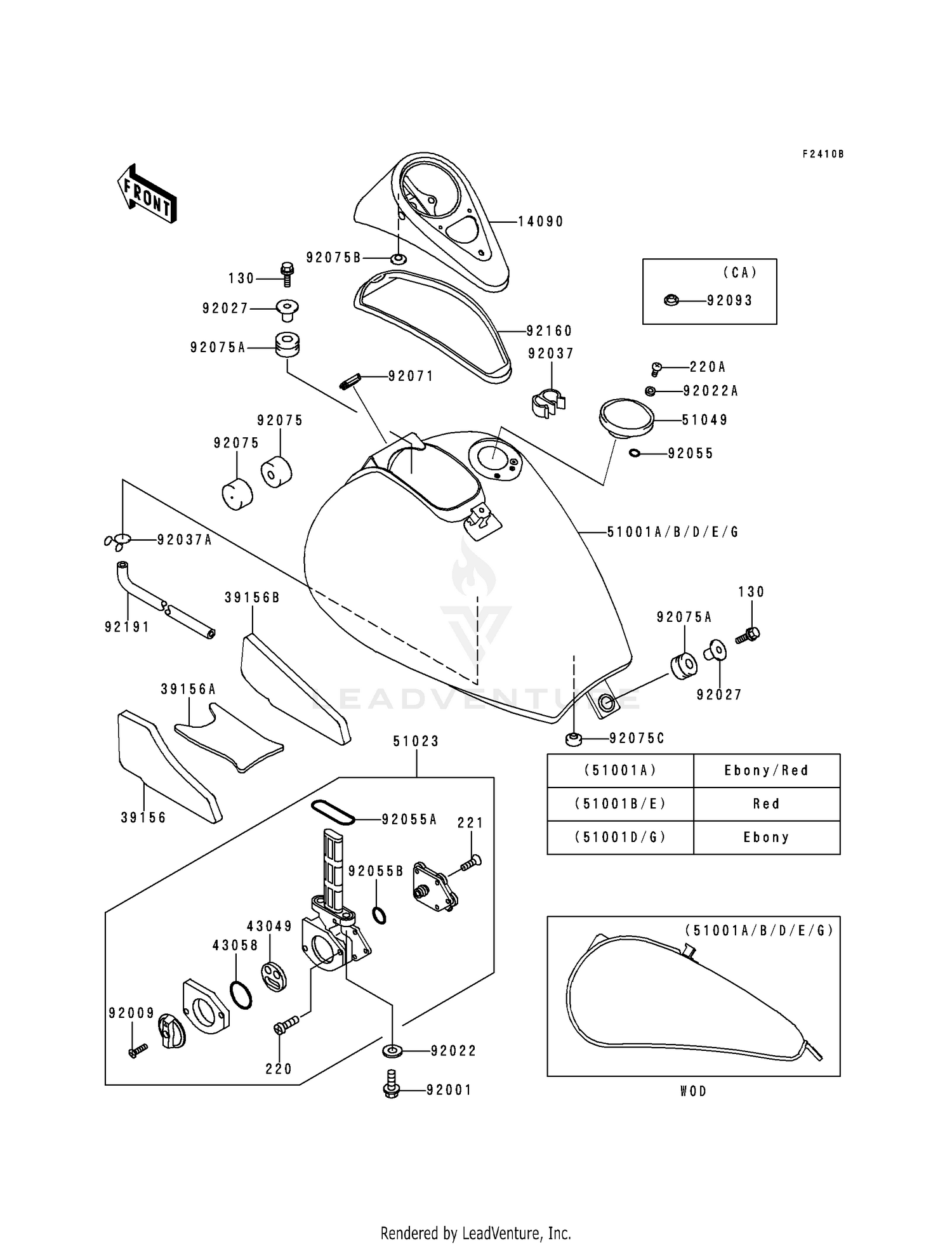 FUEL TANK (VN800-A4)