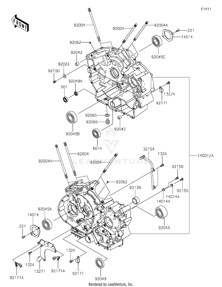 Crankcase Schematic