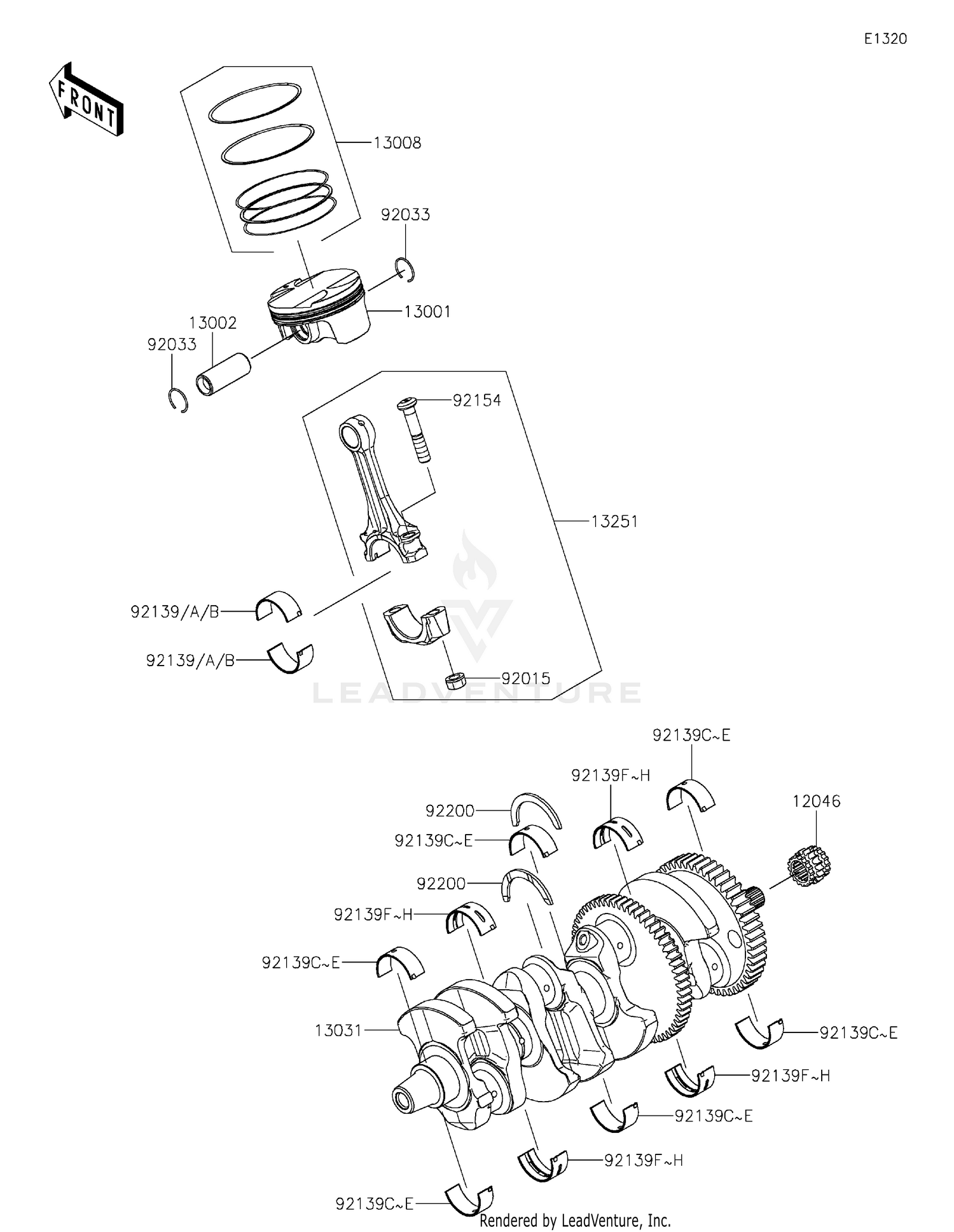 Crankshaft/Piston(s) 2
