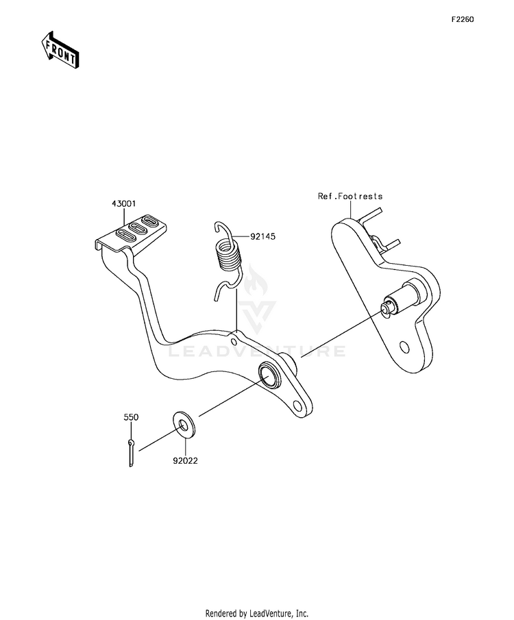 2018 Kawasaki Z125 PRO KRT OEM Parts