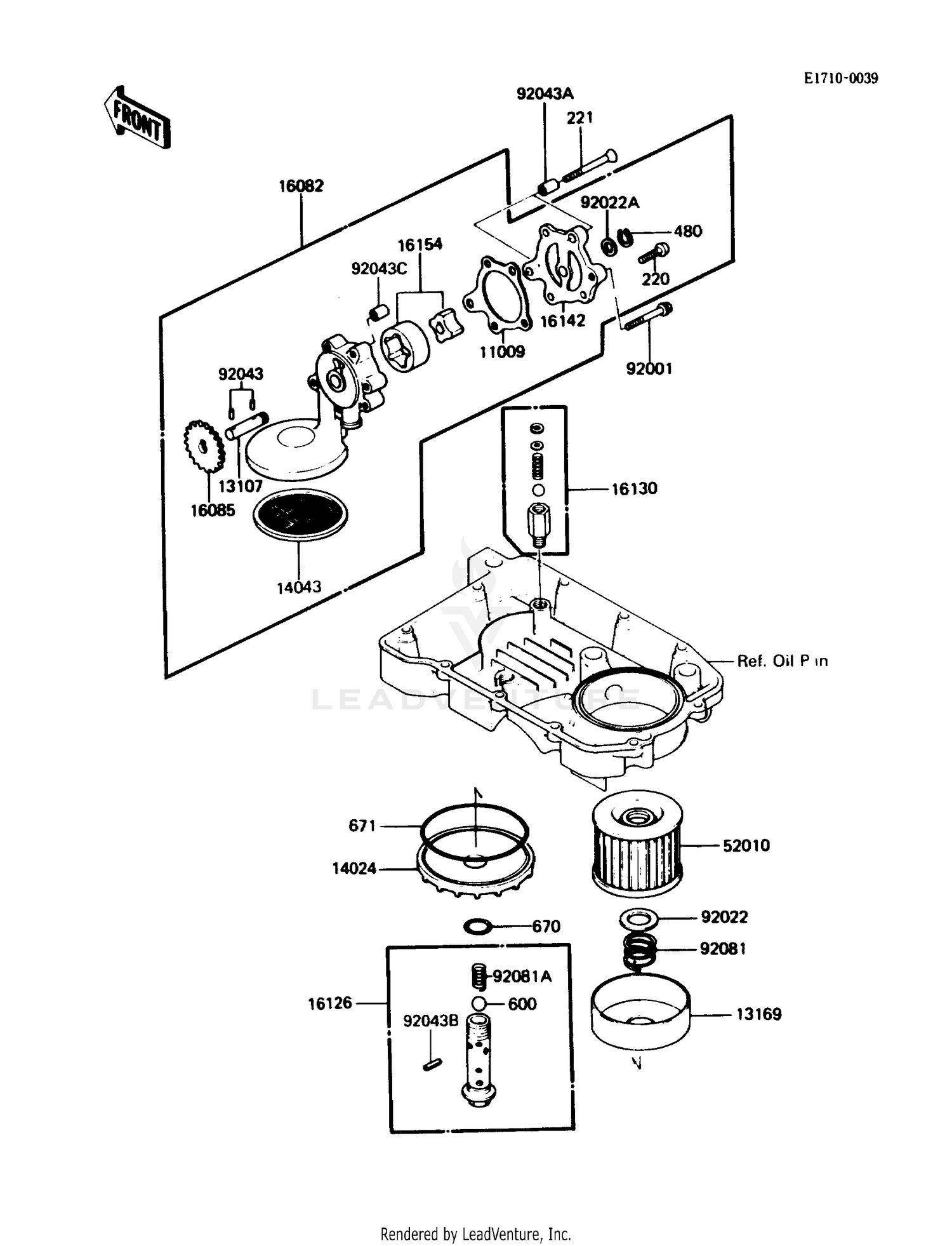 OIL PUMP/OIL FILTER
