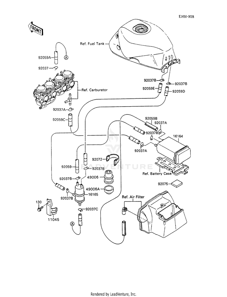 Fuel Evaporative System Schematic