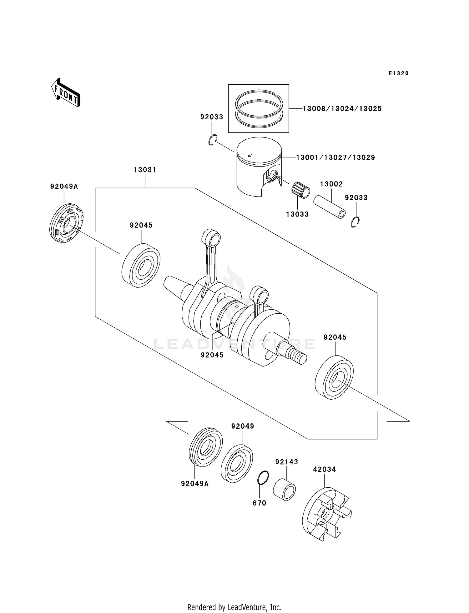 CRANKSHAFT/PISTON(S)