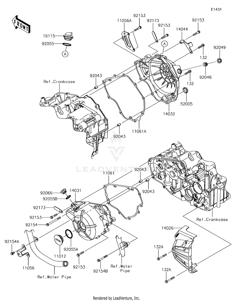 Engine Cover(S) Schematic