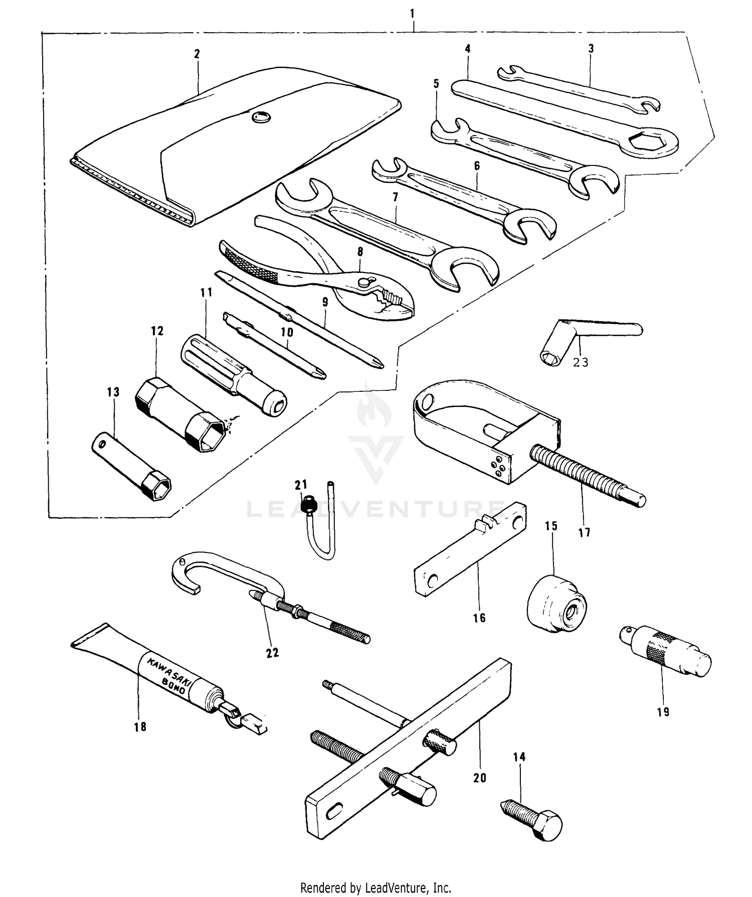 OWNER TOOLS/SPECIAL SERVICE TOOLS (74-76