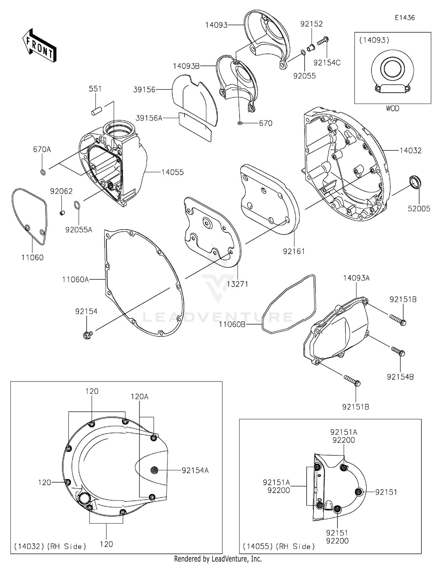 Right Engine Cover(s) 2