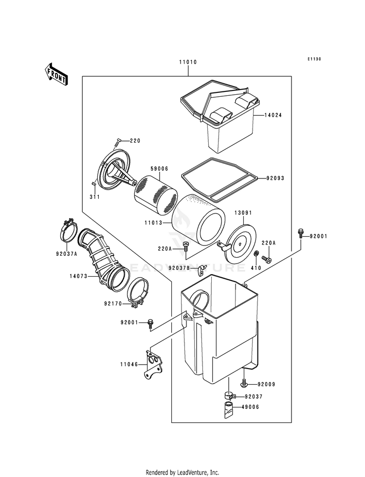 Air Cleaner Schematic