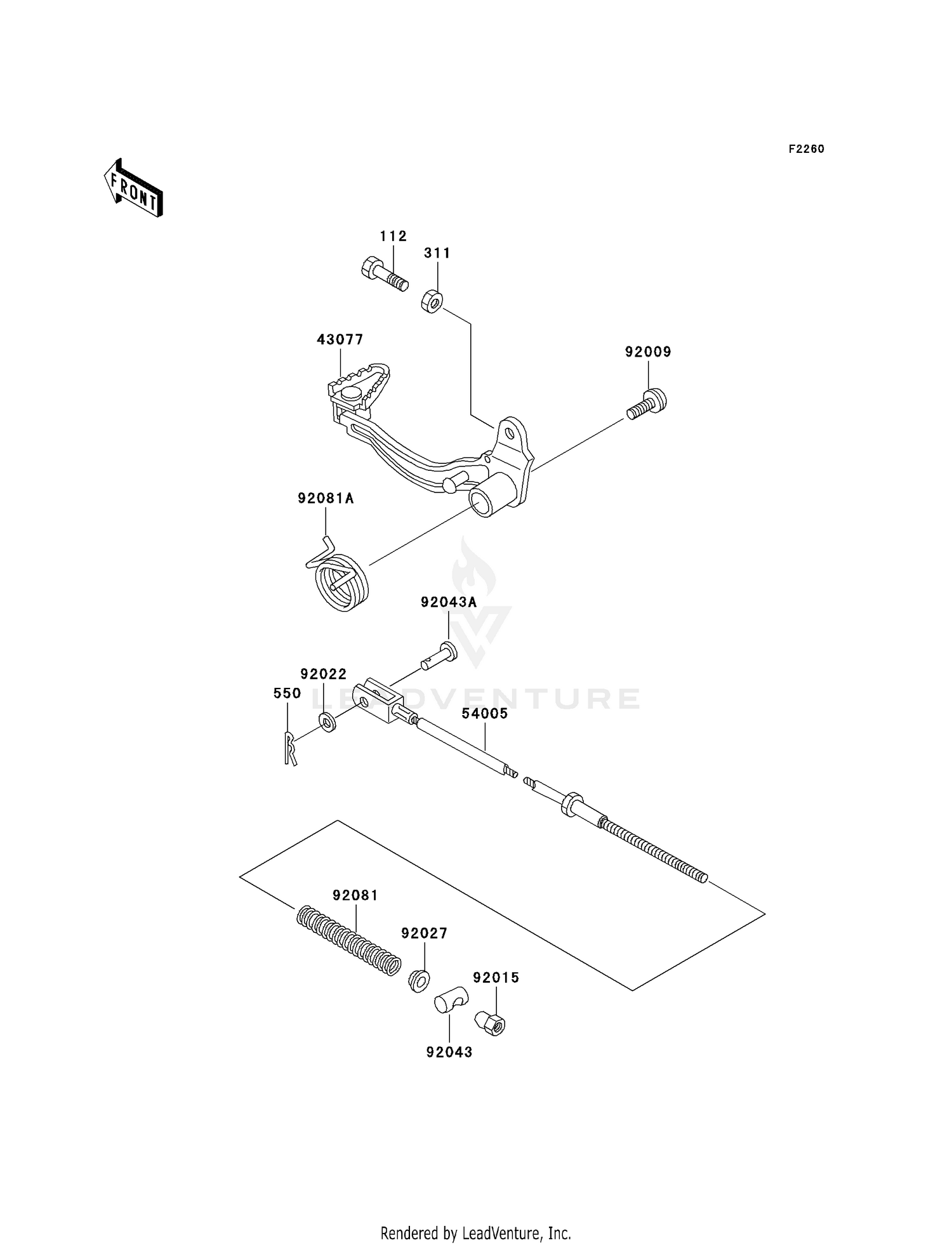 BRAKE PEDAL