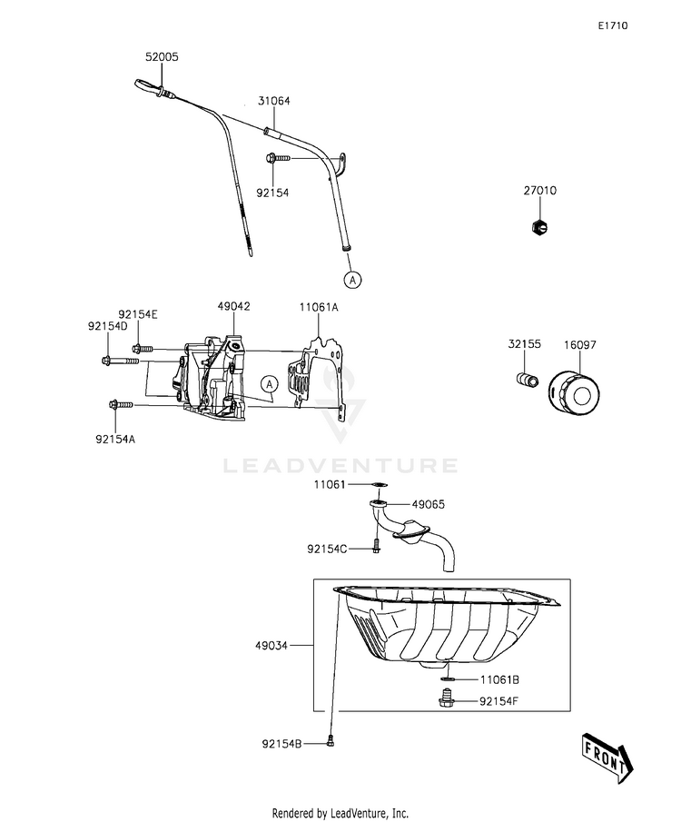 Oil Pump/Oil Filter Schematic