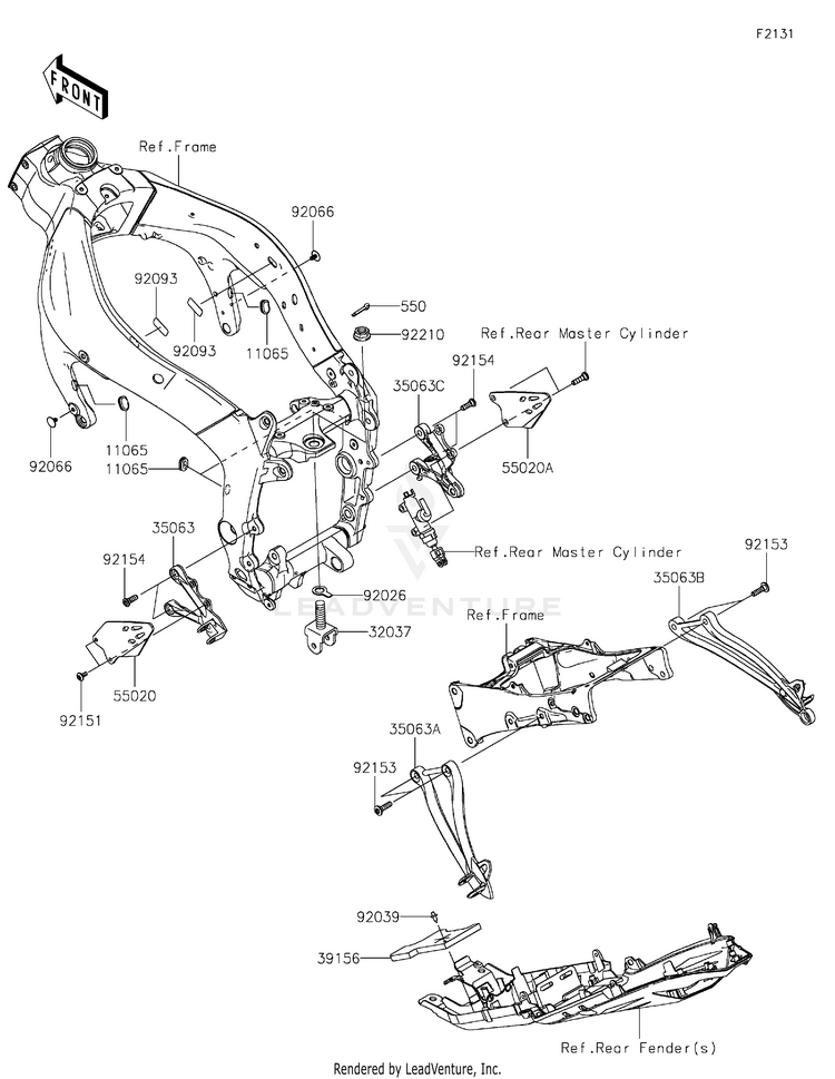 Frame Fittings Schematic