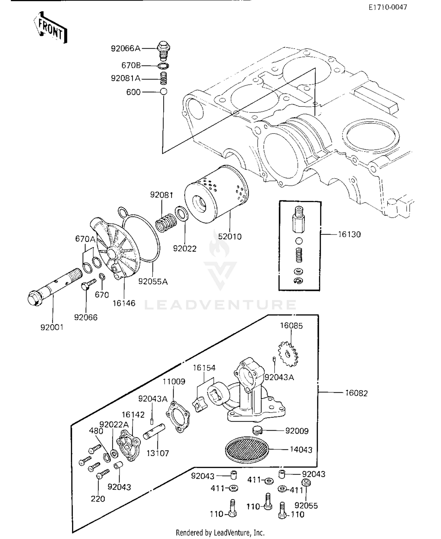 OIL PUMP/OIL FILTER
