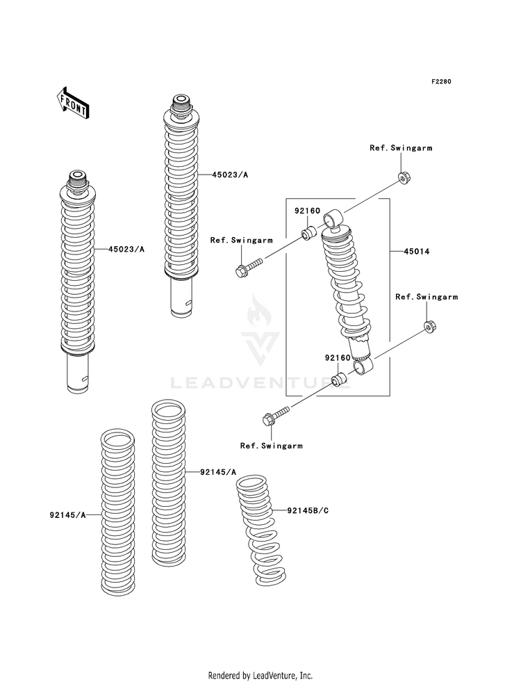 Shock Absorber(S) Schematic