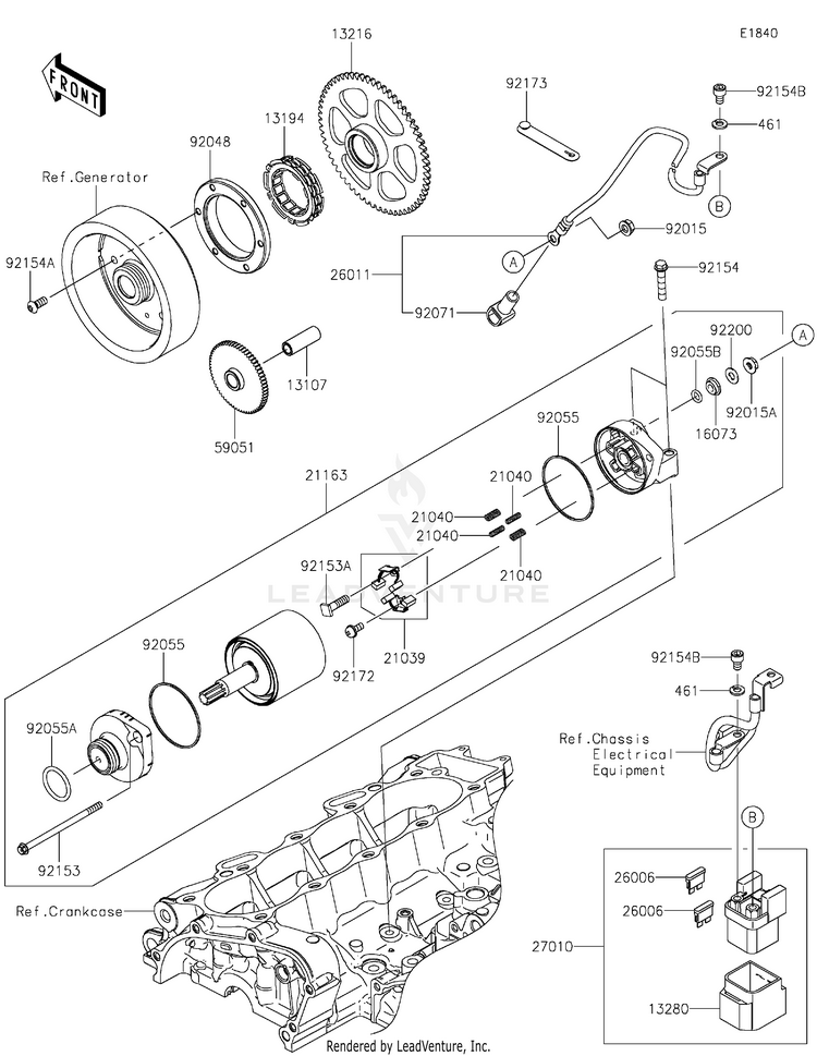 Starter Motor Schematic