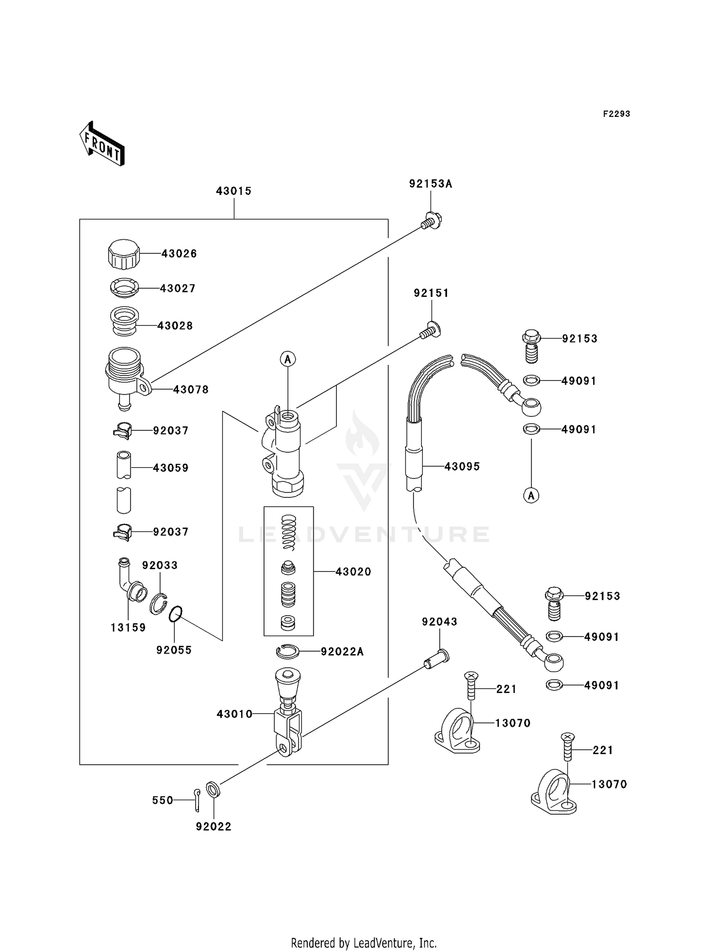 REAR MASTER CYLINDER