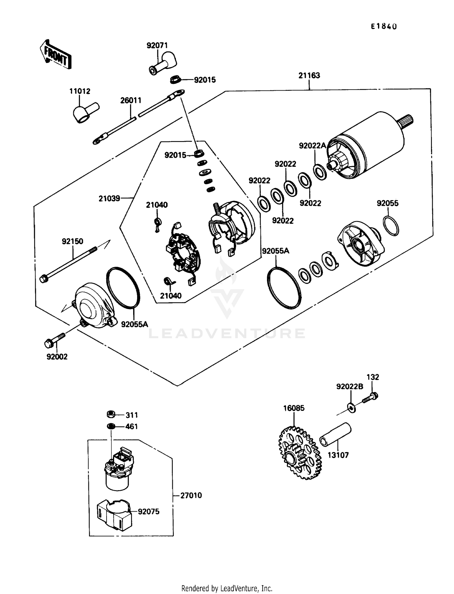 STARTER MOTOR