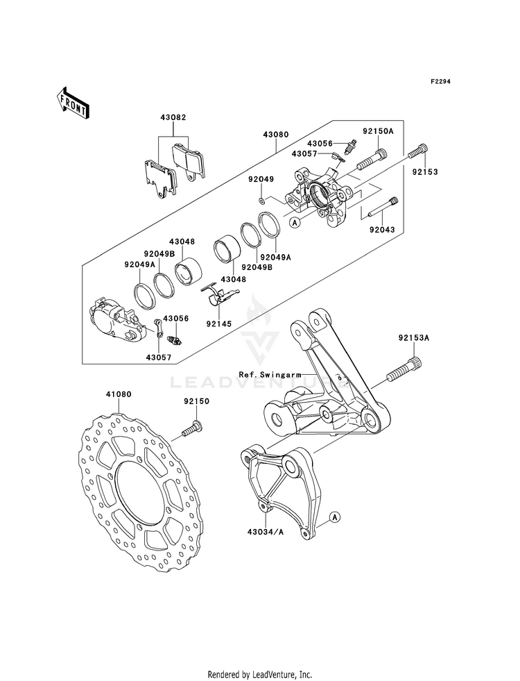 Rear Brake Schematic