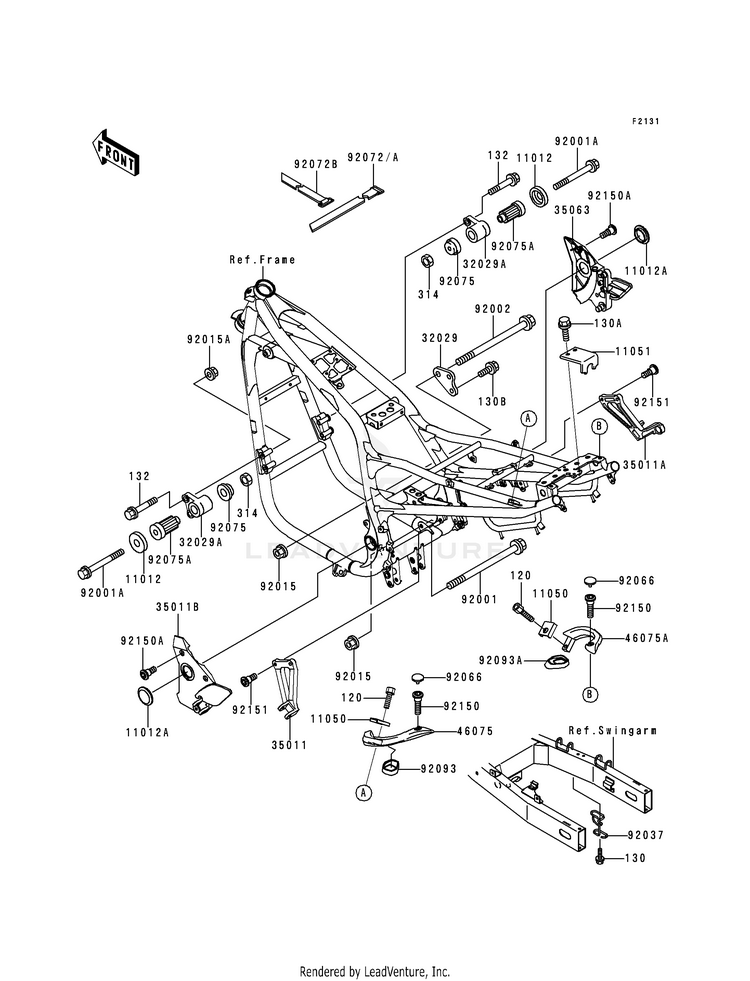 Frame Fittings Schematic