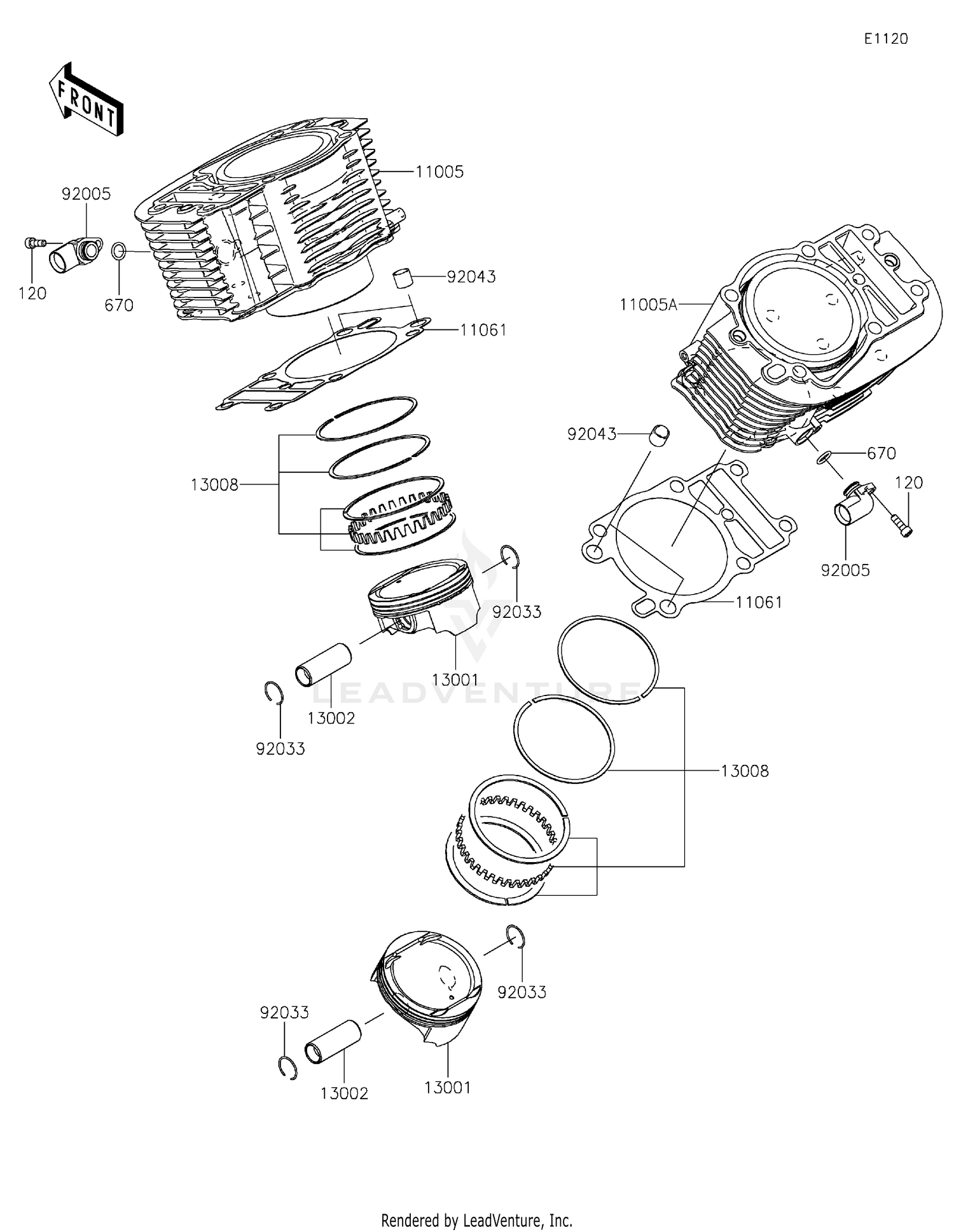 Cylinder/Piston(s)