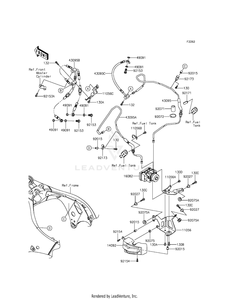 Brake Piping Schematic