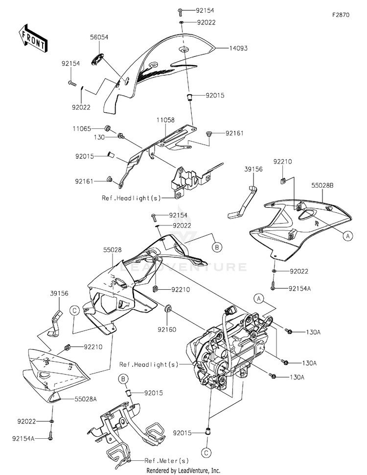 Cowling(Upper) Schematic