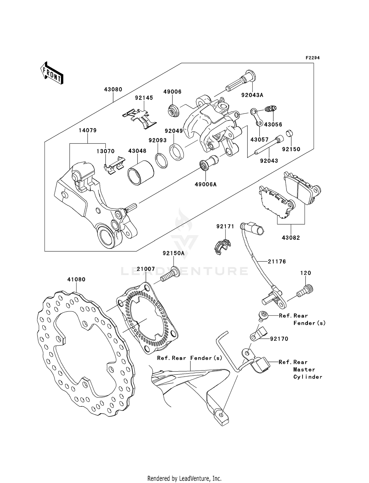 REAR BRAKE