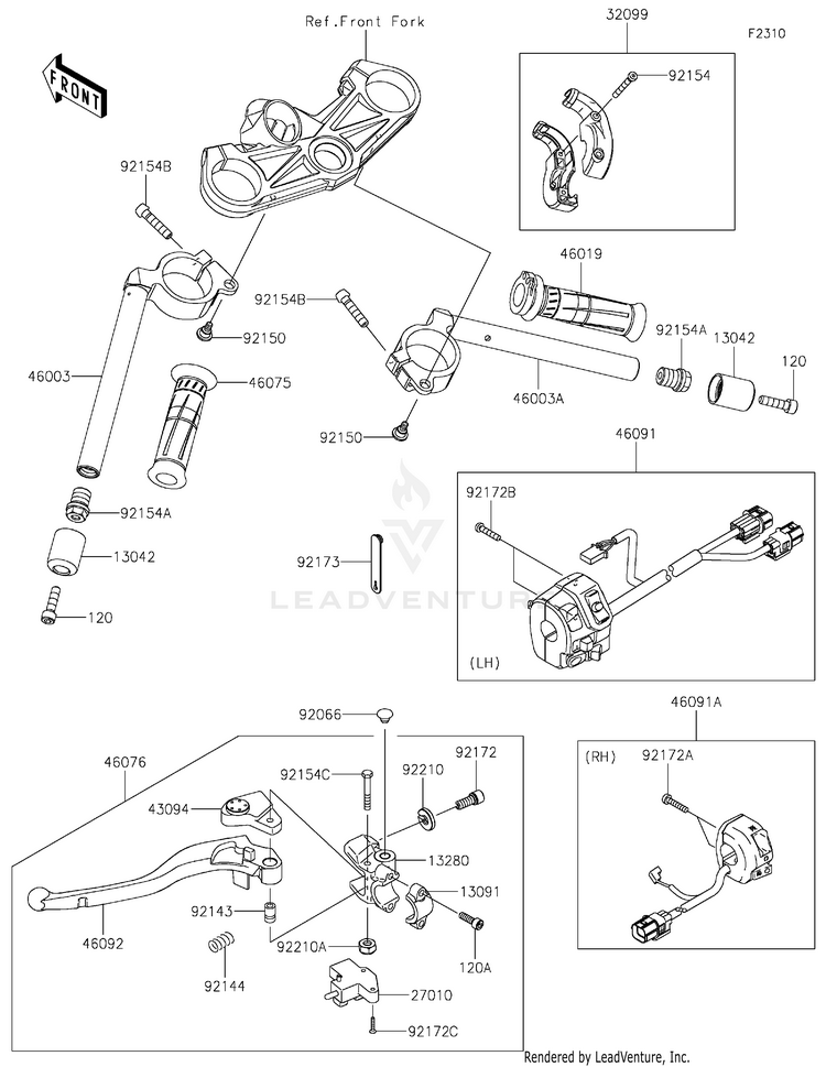 Handlebar Schematic