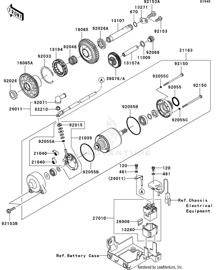 Starter Motor Schematic