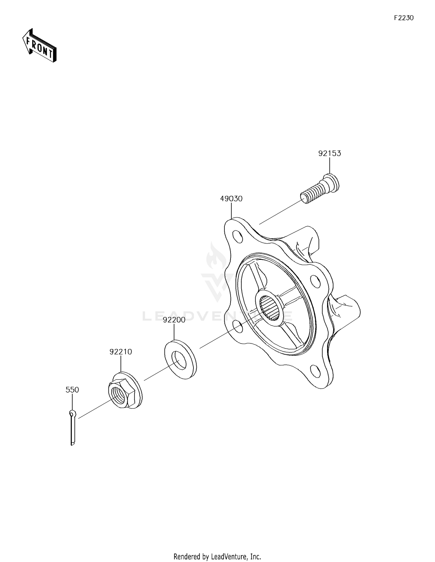 Front Hubs/Brakes