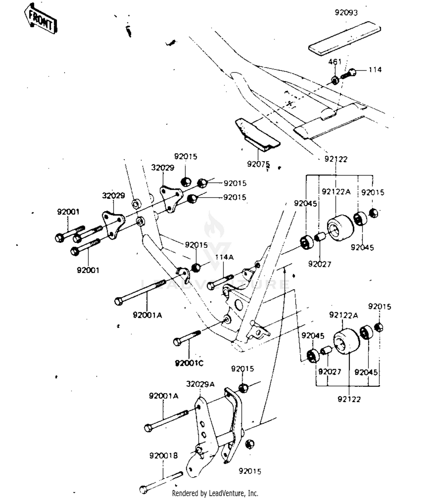 FRAME FITTINGS ('81-'82 A2/A3)