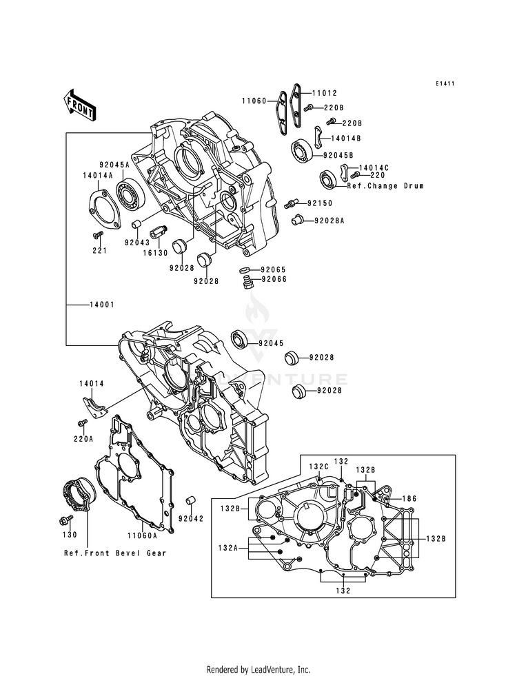 Crankcase Schematic