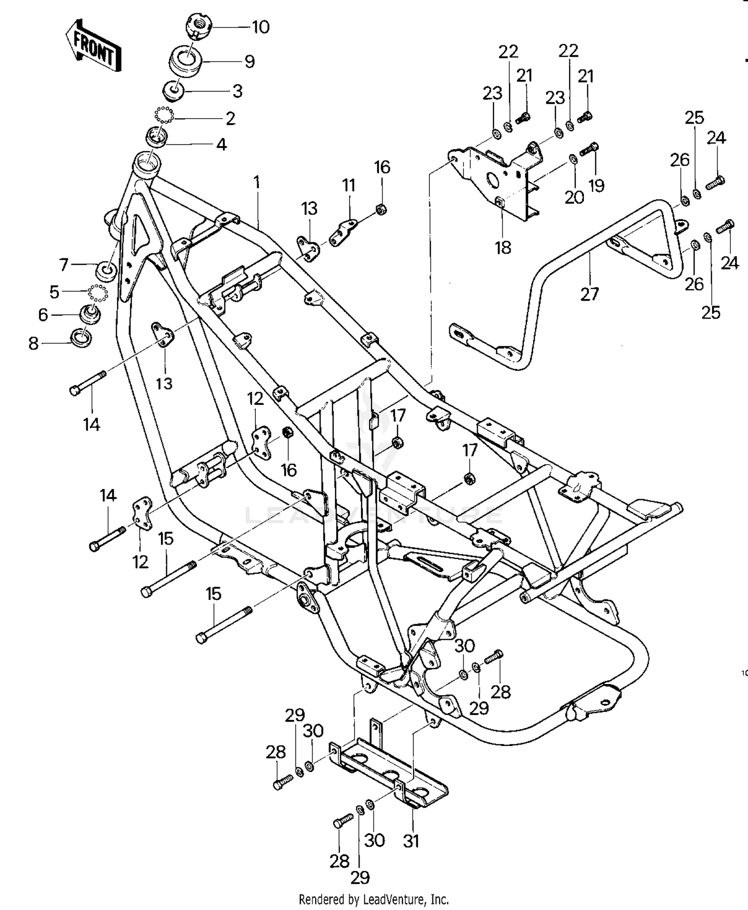 FRAME/FRAME FITTINGS ('83 C1)