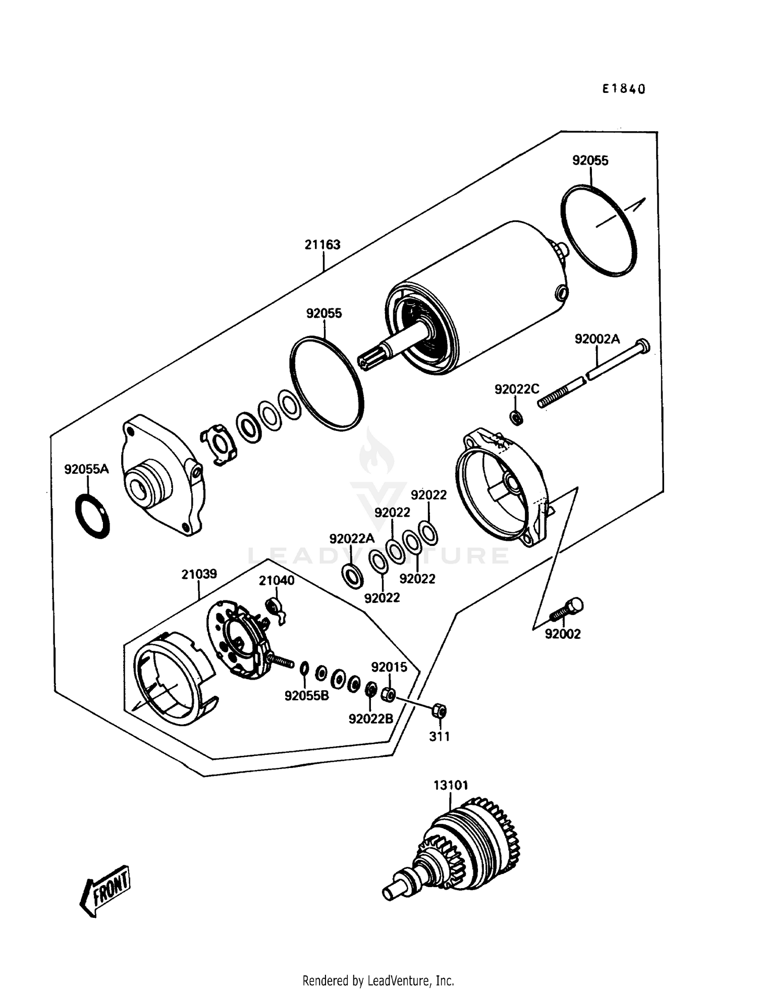STARTER MOTOR