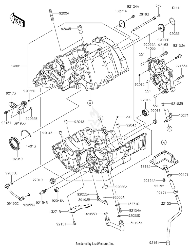Crankcase Schematic
