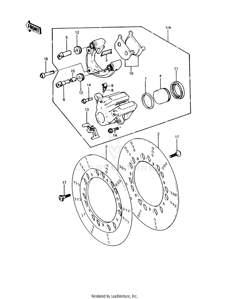 Front Brake Schematic