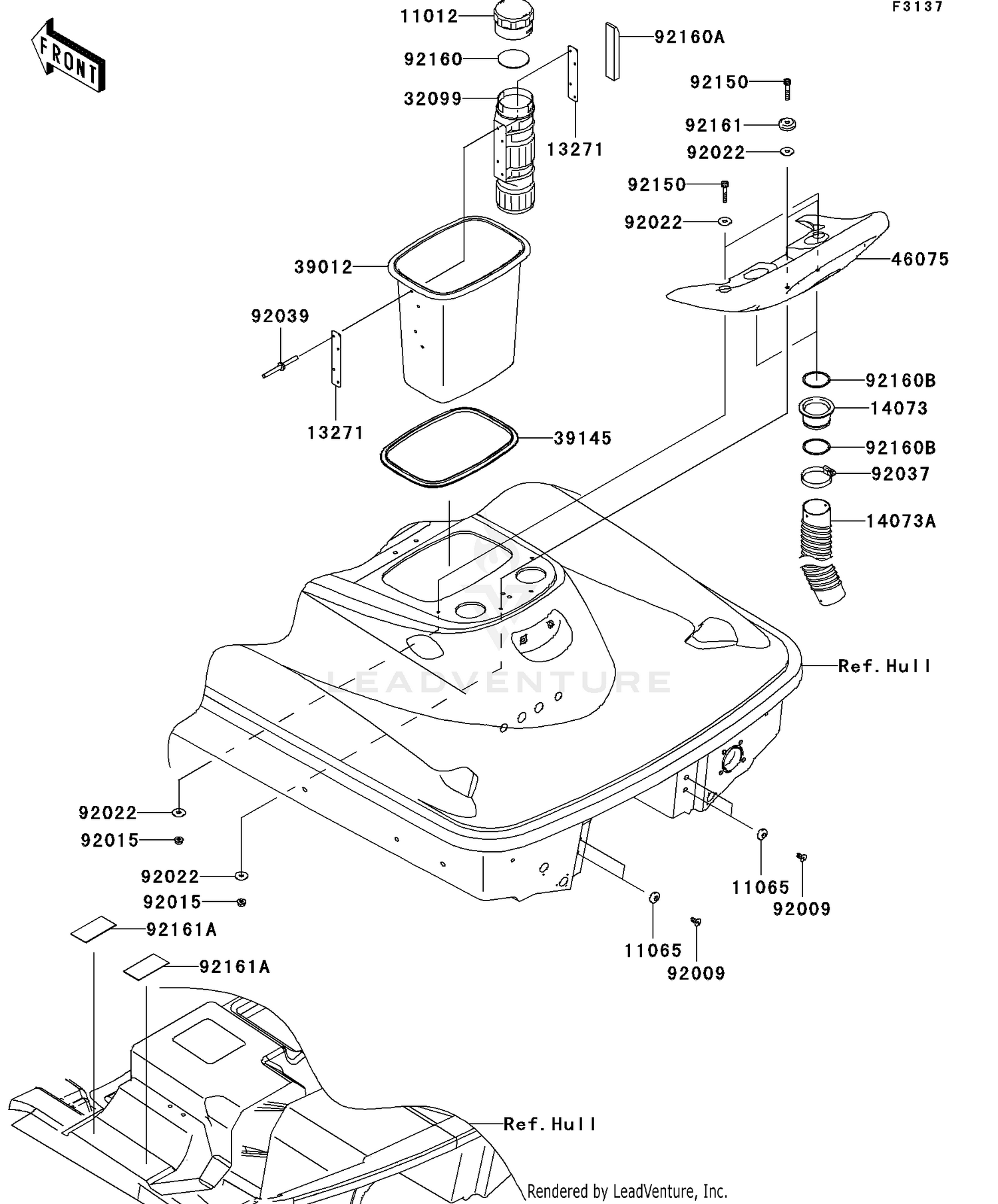 Hull Rear Fittings