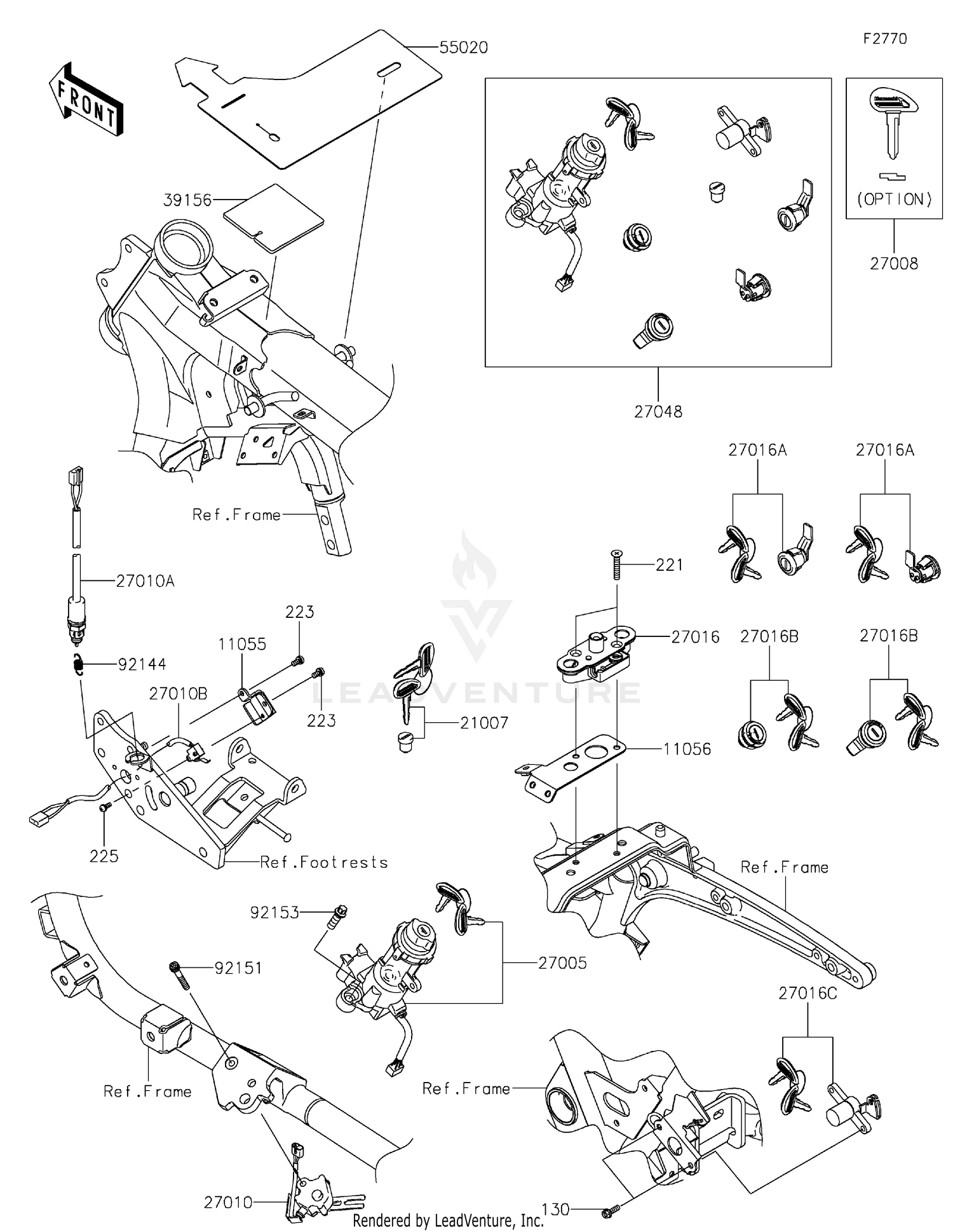 Ignition Switch/Locks/Reflectors