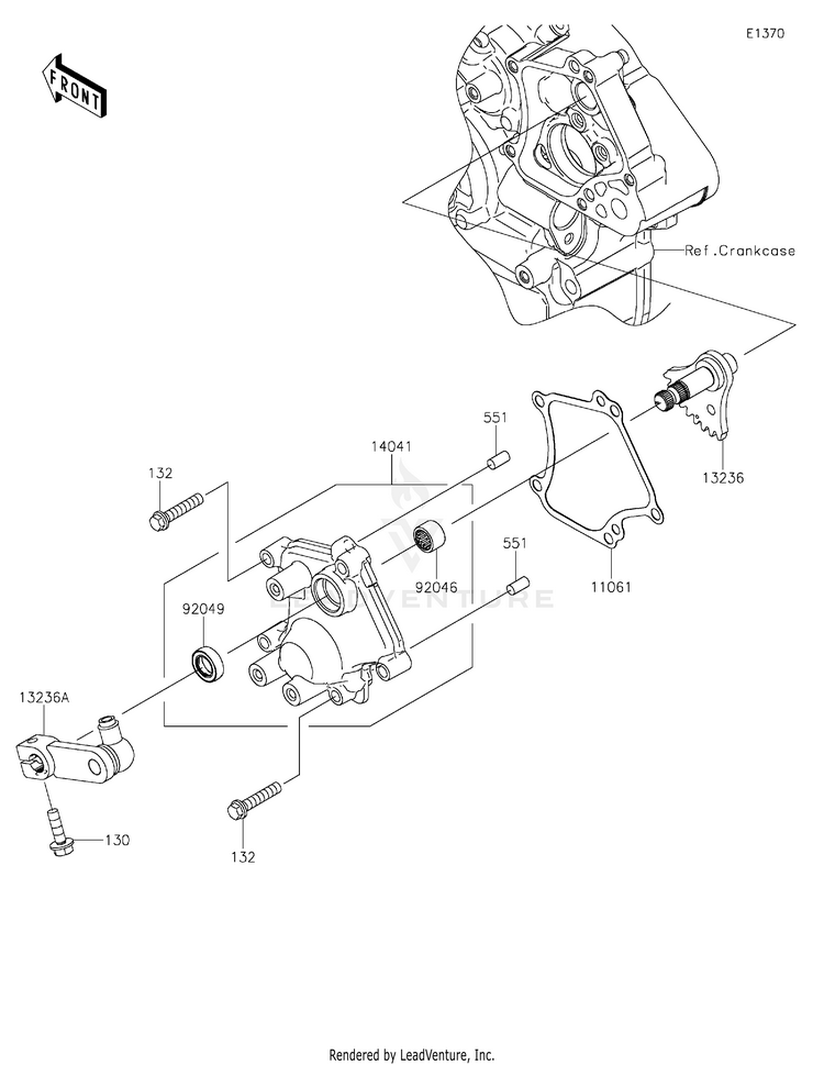 Gear Change Mechanism Schematic