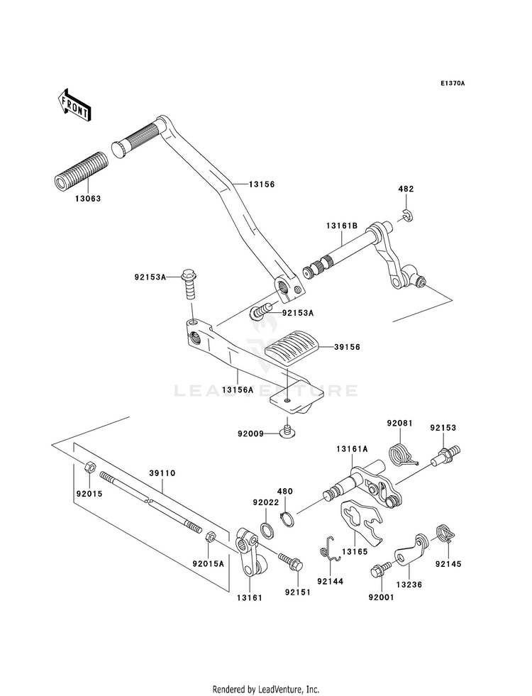 Gear Change Mechanism (R4/R5) Schematic
