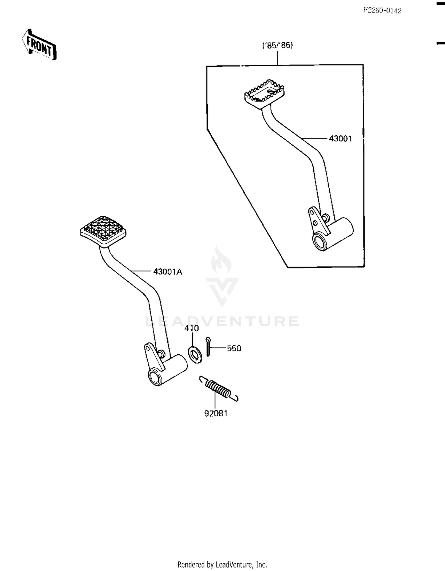 BRAKE PEDAL