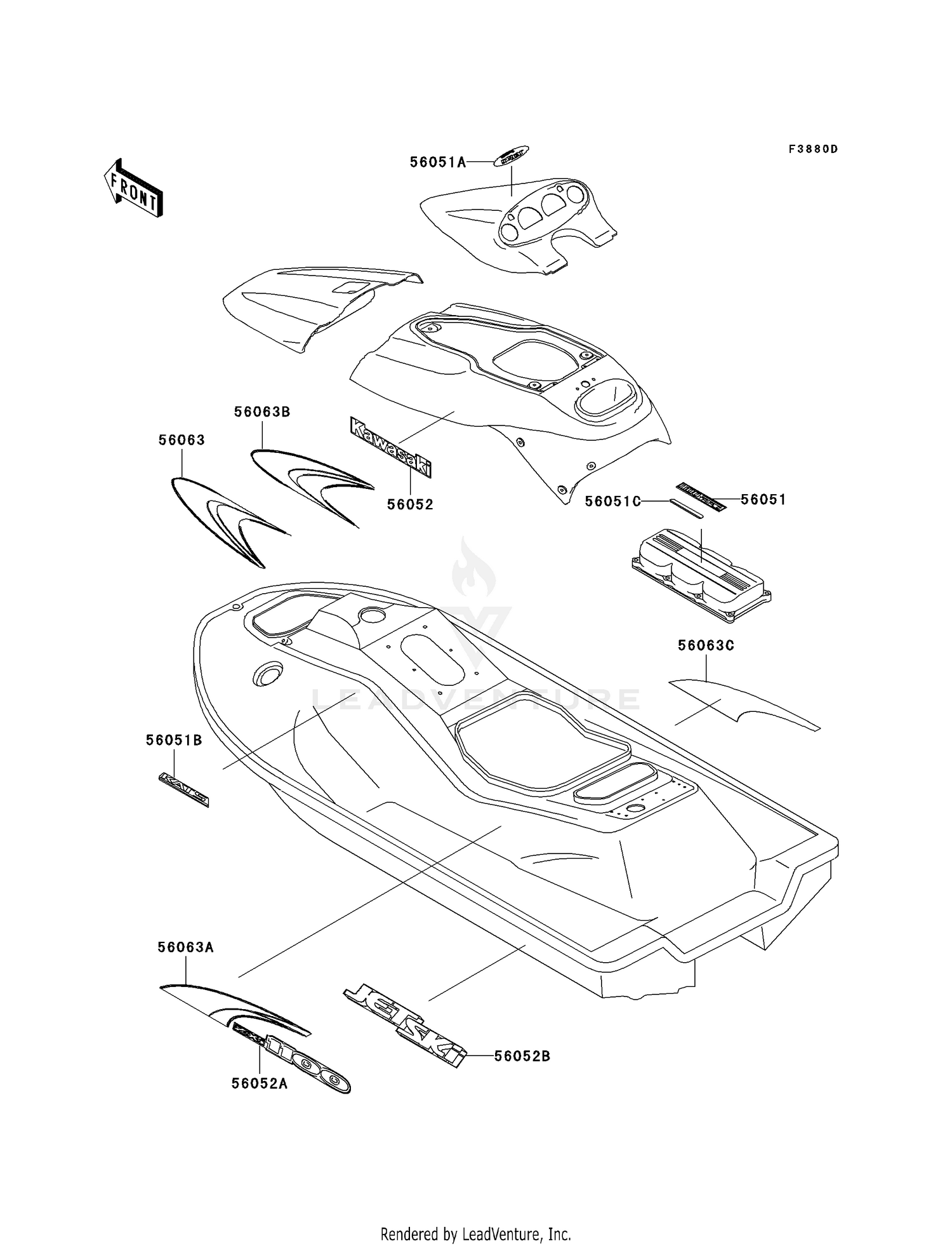 DECALS (JH1100-A5)