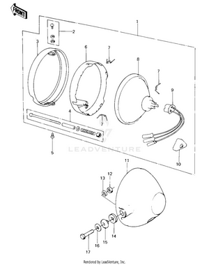 Headlight Schematic