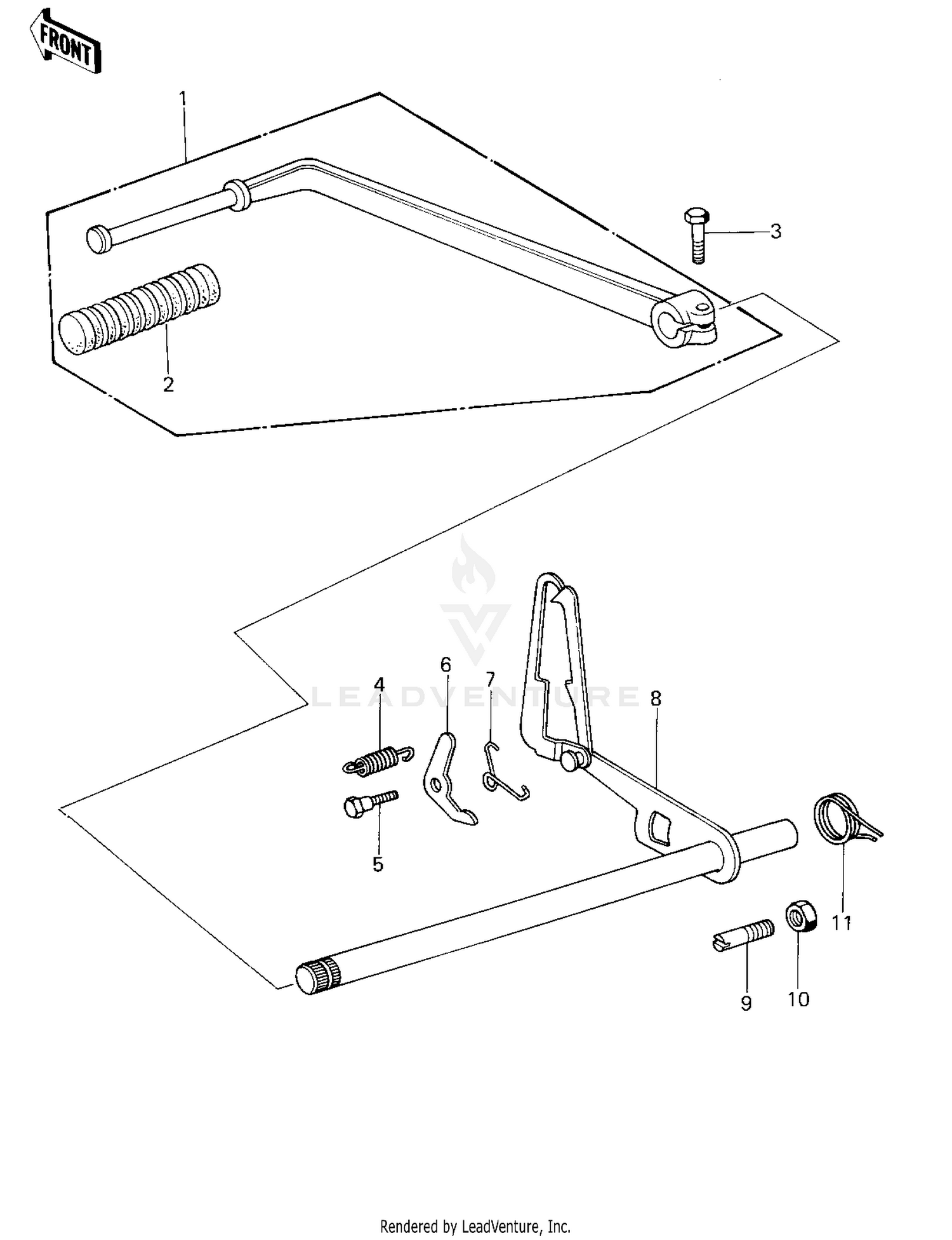 GEAR CHANGE MECHANISM ('78 D1)