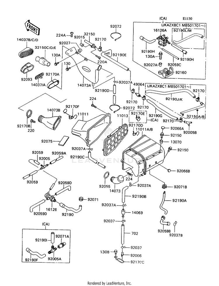 Air Filter Schematic