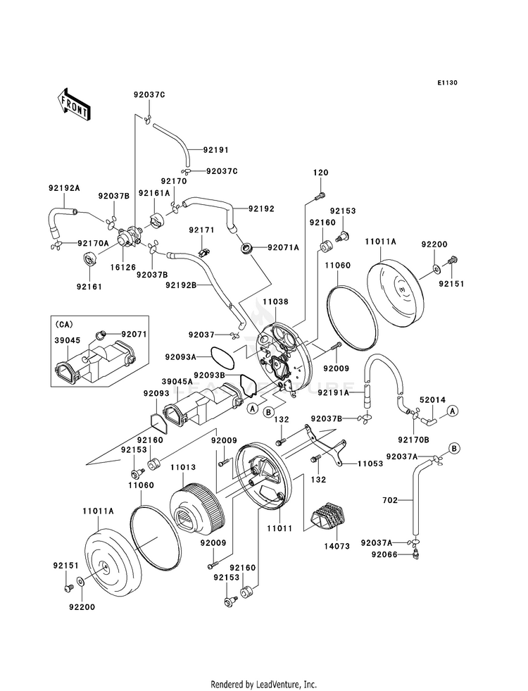Air Cleaner Schematic