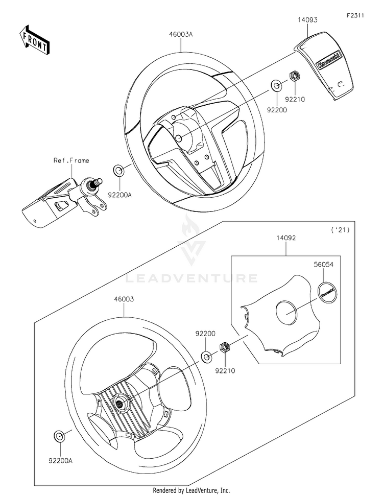 Steering Wheel Schematic