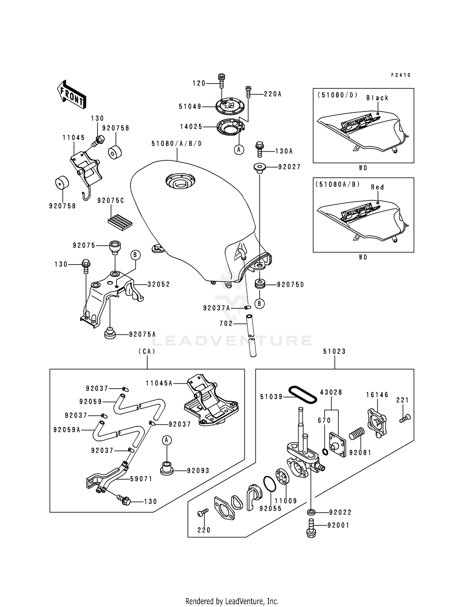 FUEL TANK (EX500-D1)