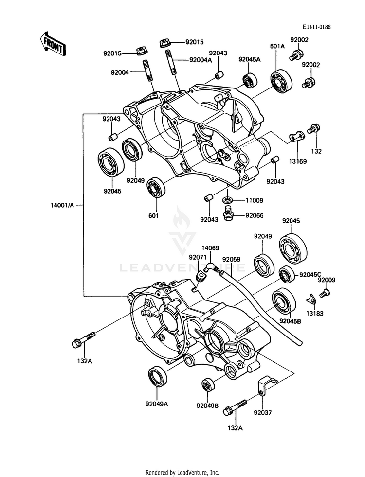 Crankcase Schematic
