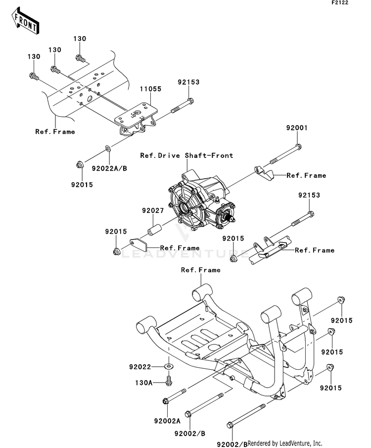 Engine Mount Schematic